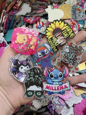 Glitter Acrylic Random Mixed