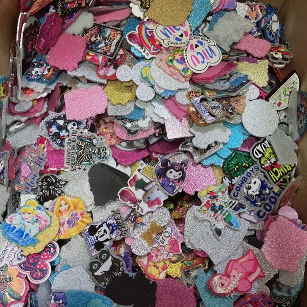 Glitter Acrylic Random Mixed