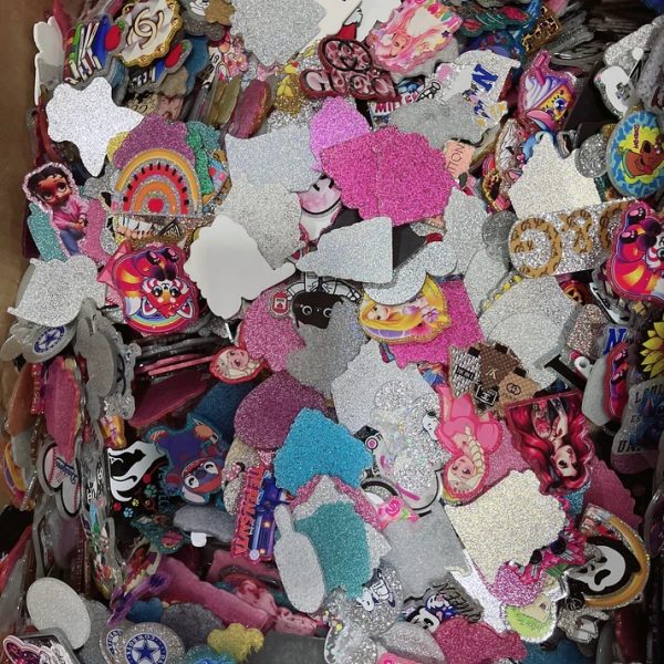 Glitter Acrylic Random Mixed